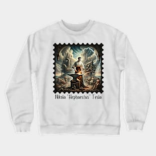 Nikola "Hephaestus" Tesla Crewneck Sweatshirt